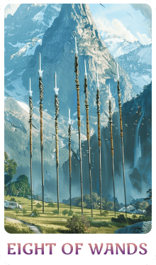 Eight of Wands